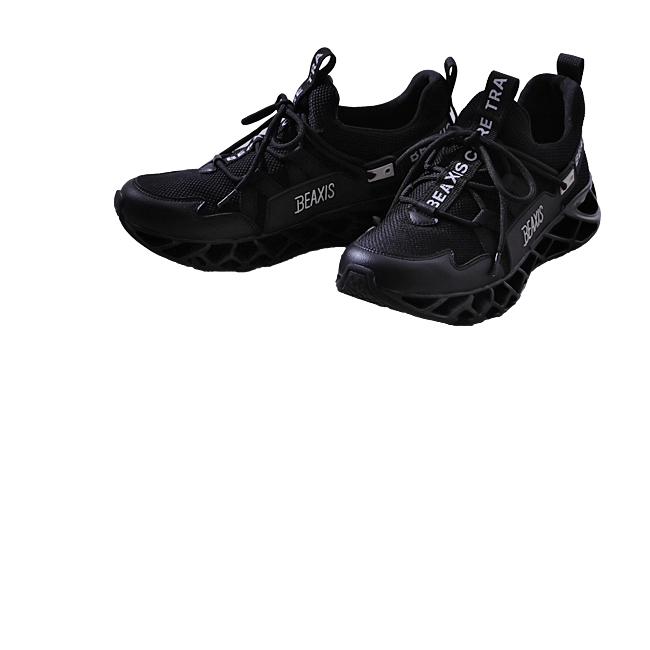 BEAXIS ブラックスニーカー L（24.5cm-25.0cm） BEAXIS」の人気商品