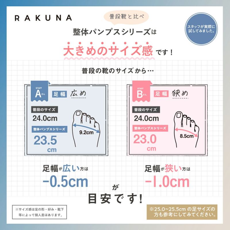 値下げ中RAKUNA株式会社アメイズプラス 整体パンプス RAKUNA(ラクナ) 5.5cmヒール｜ AMAZEPLUS BRAND