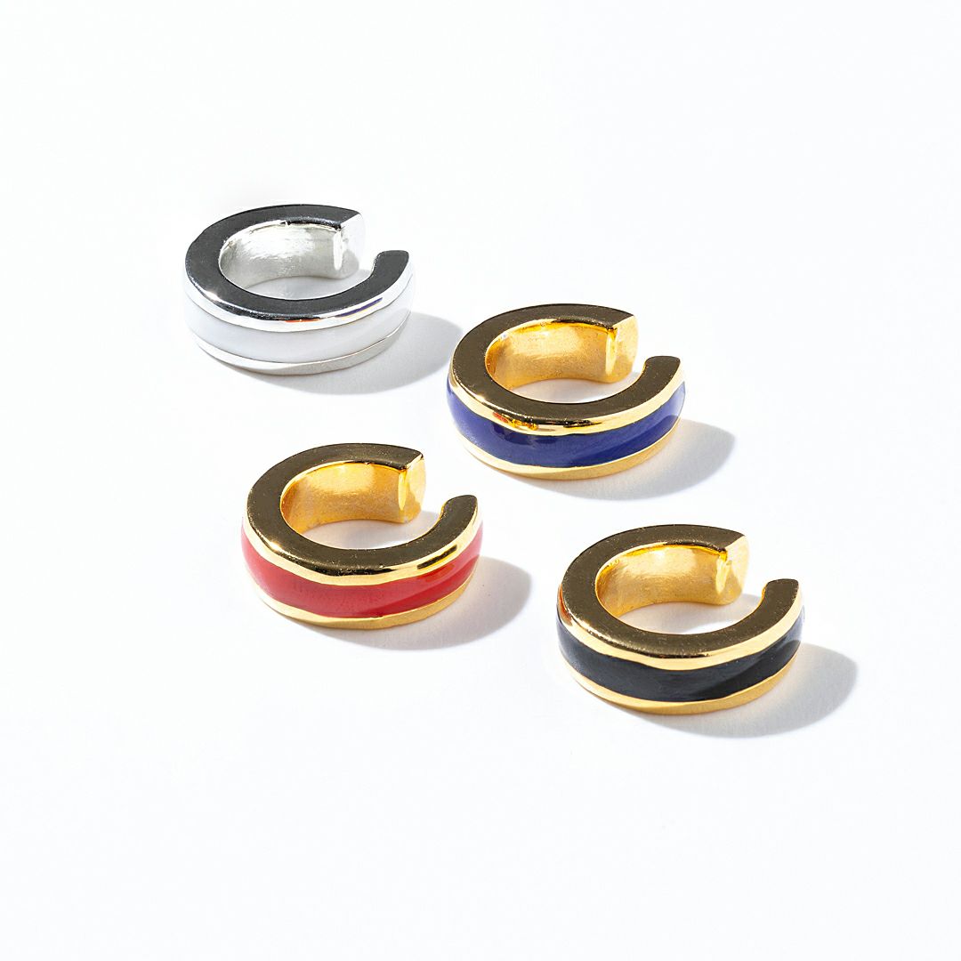 No13 彩帯 イヤーカフ / IROOBI EAR CUFF ATELIER ROUGE(アトリエ